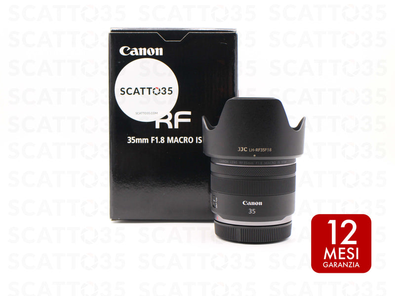 Canon RF 35mm f1.8 Macro IS STM + Paraluce