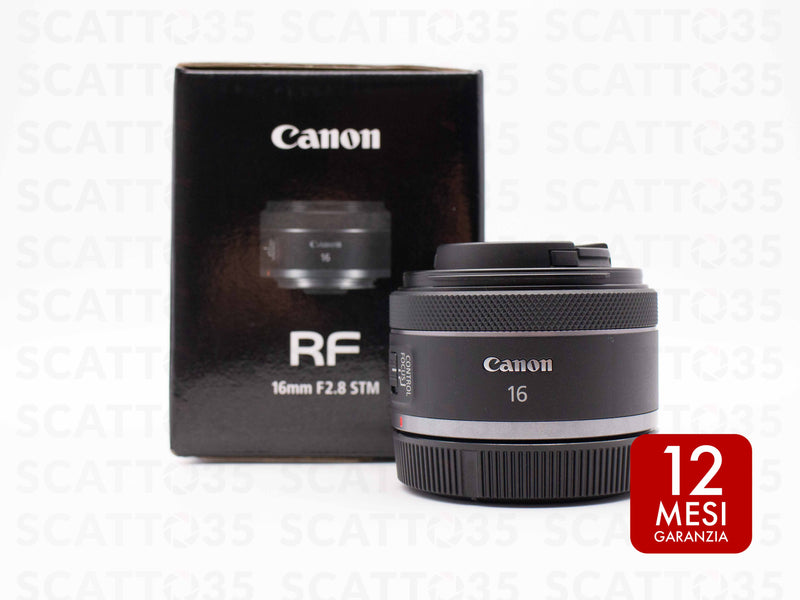 Canon RF 16 F2.8 STM