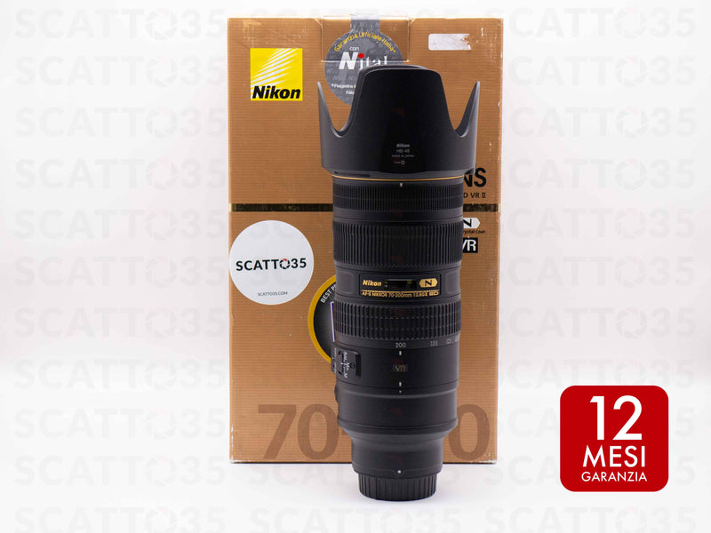 Nikon 70-200mm F2.8 AF-S VR II G