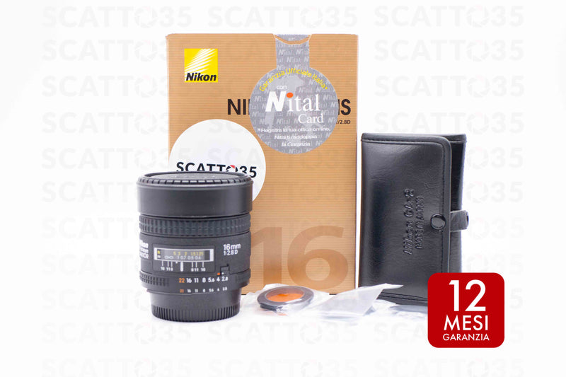 Nikon AF 16mm F2.8 D Fisheye