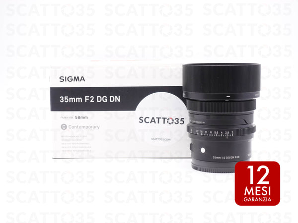 Sigma 35mm F2  DG DN - E-mount