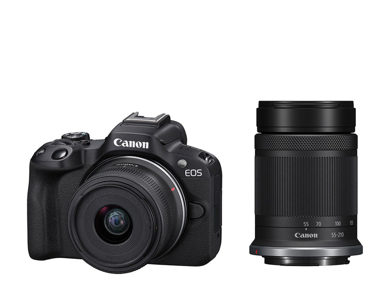 Canon Eos R50 Kit Black + RF-S 18-45mm + 55-210mm -  Canon Italia